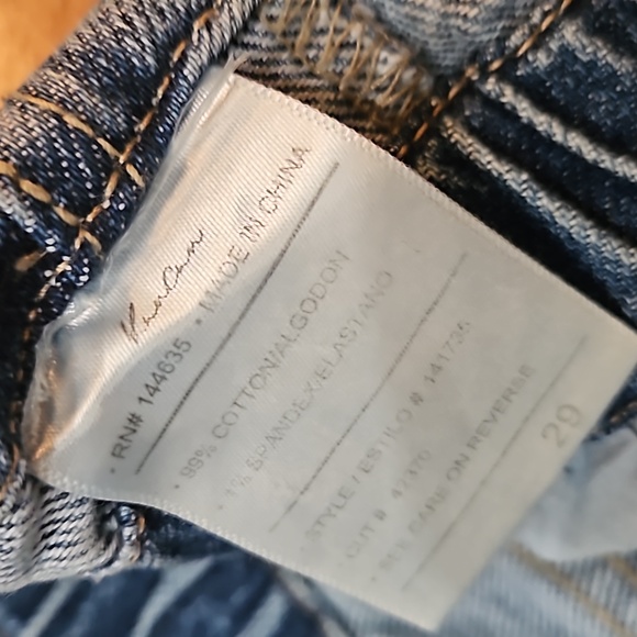 Kancan 90s High Rise Belted Denim Shorts - Picture 10 of 10